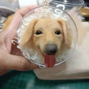 羊毛氈,客製擬真羊毛氈,寵物羊毛氈手作